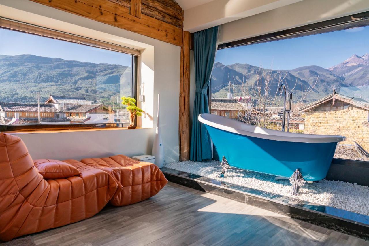 玉龙白沙普宿客栈 Lijiang  Exterior photo